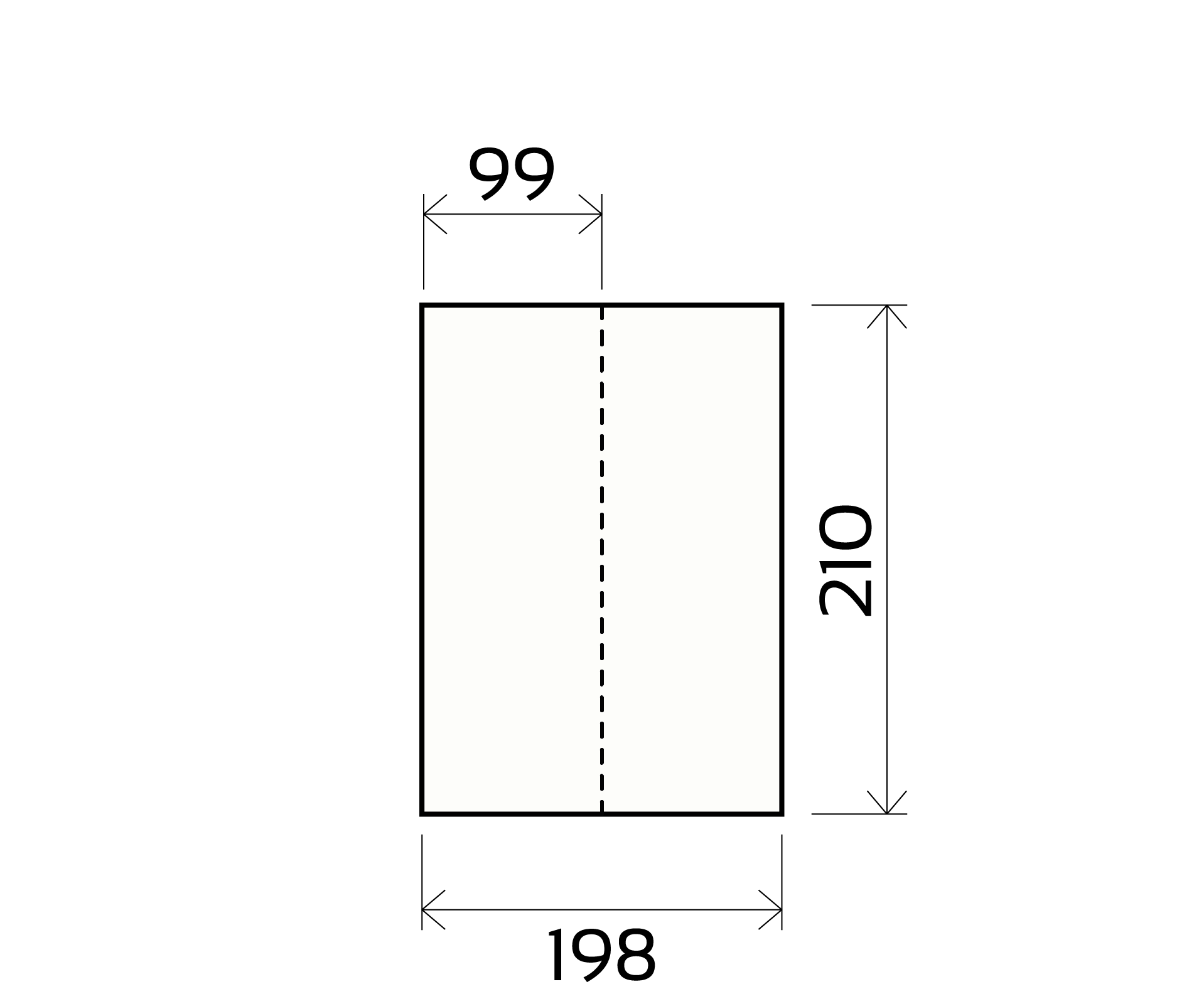 Буклет 99x210 мм
