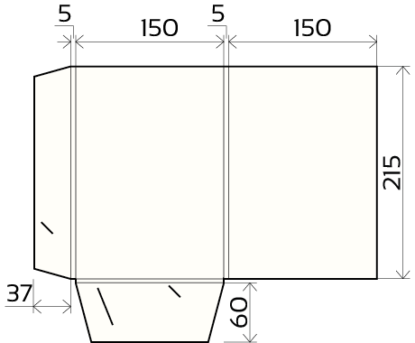 Double sided Folder A532
