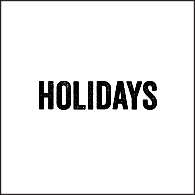 Holidays
