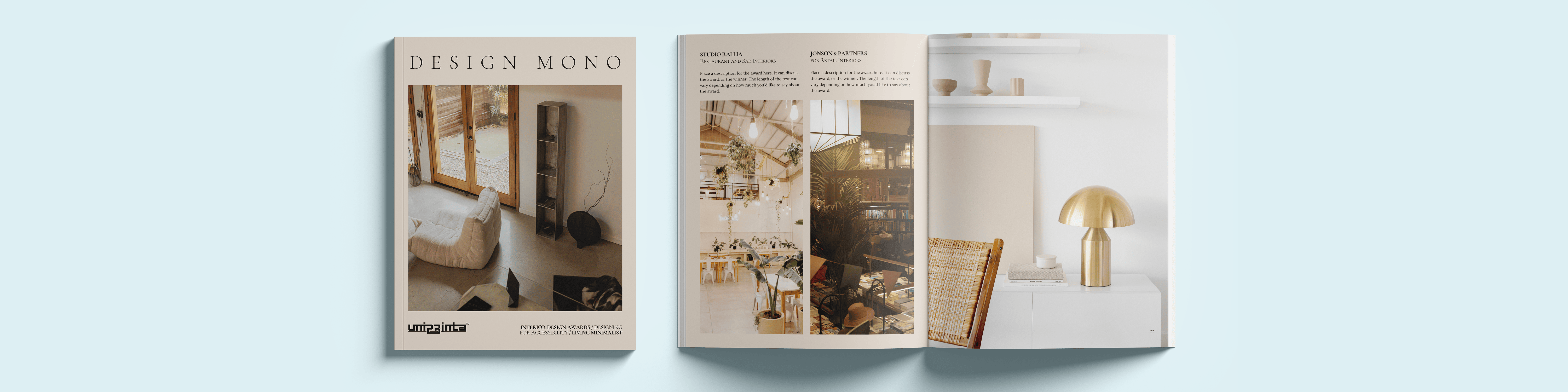 Glue bounded Brochure A4