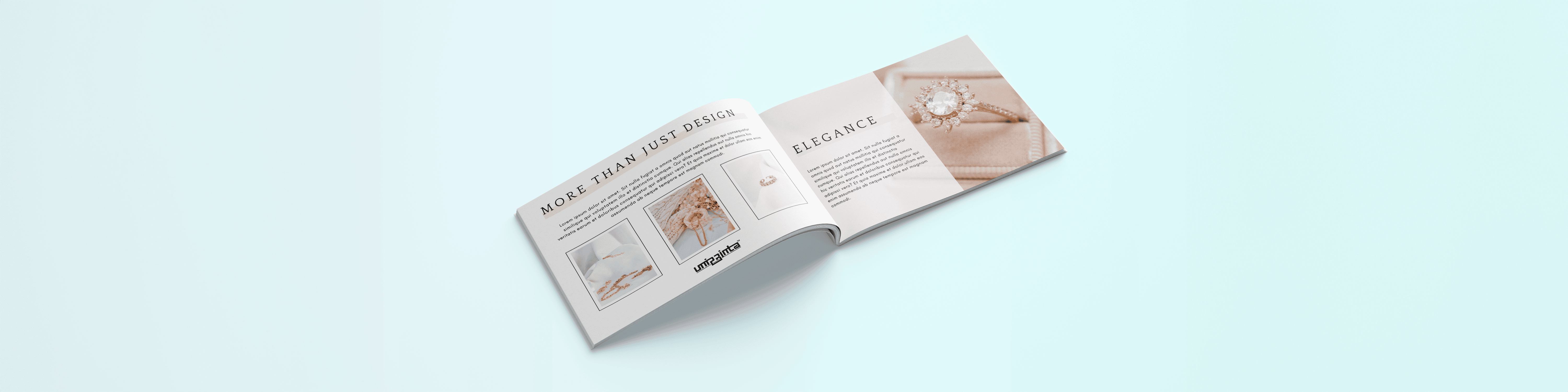Stitched Landscape Brochure