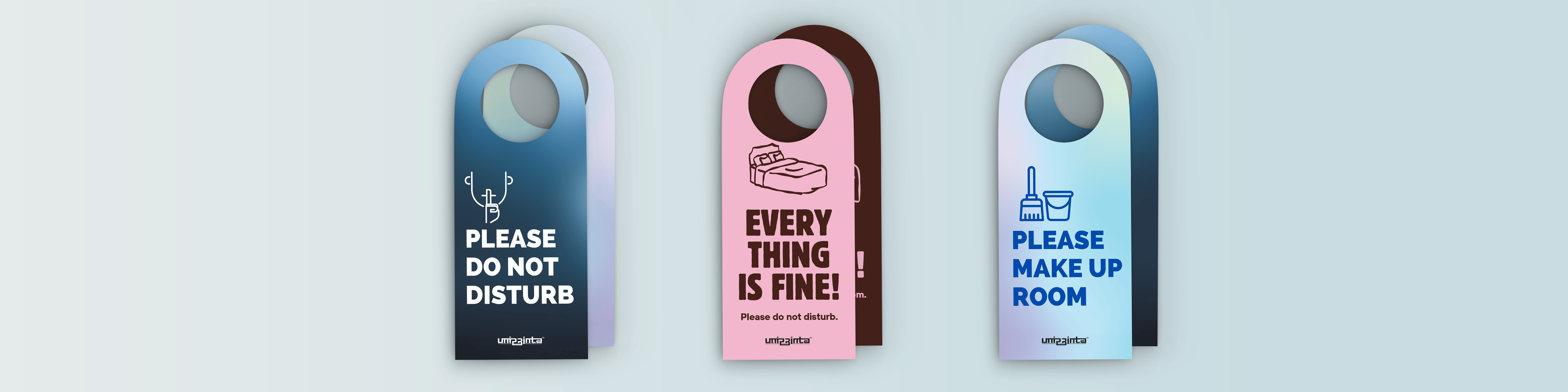 Double-sided Door Hangers