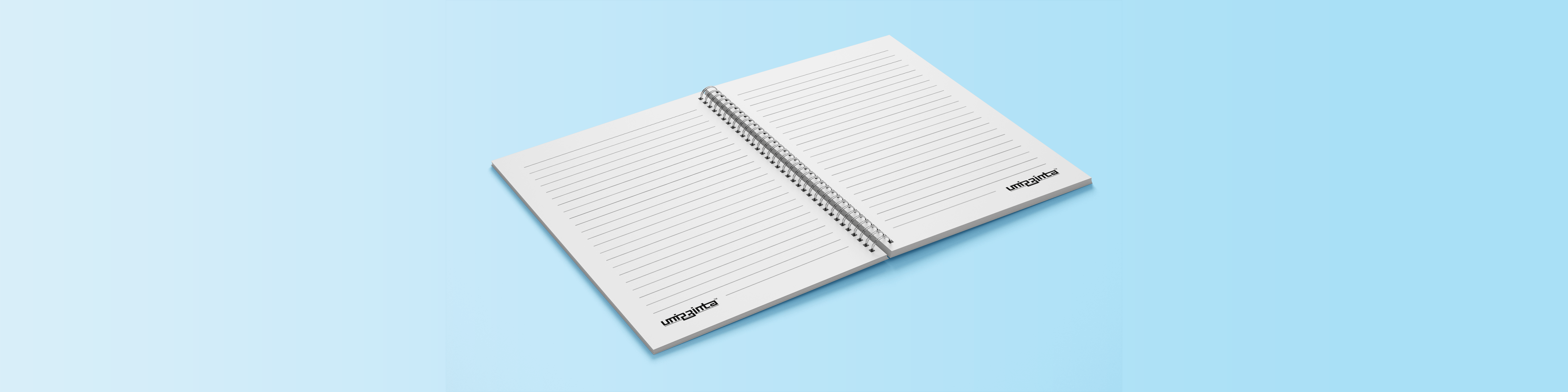 Notepad with spiral 100 sheets