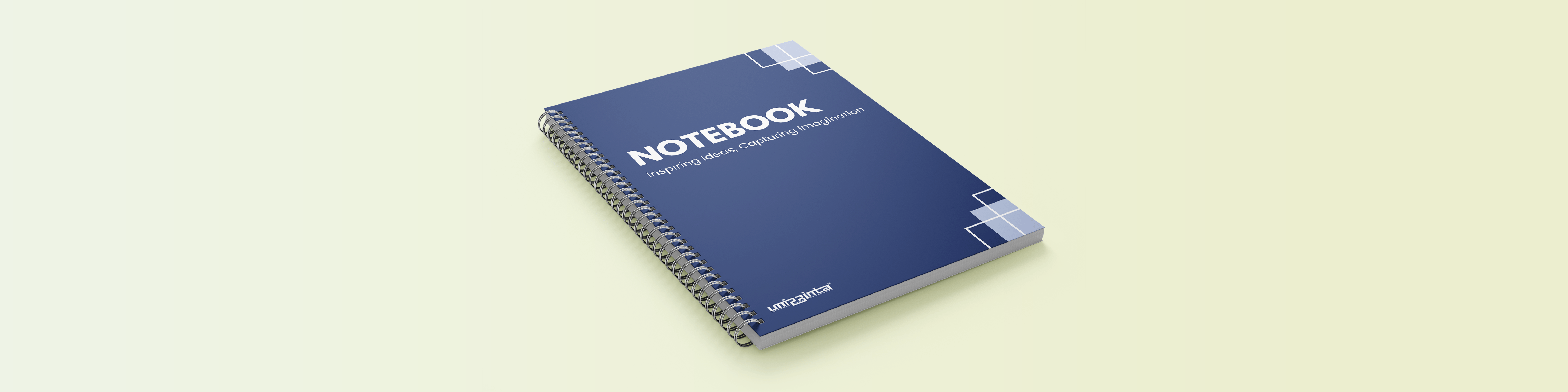 Notepad with spiral 70 sheets