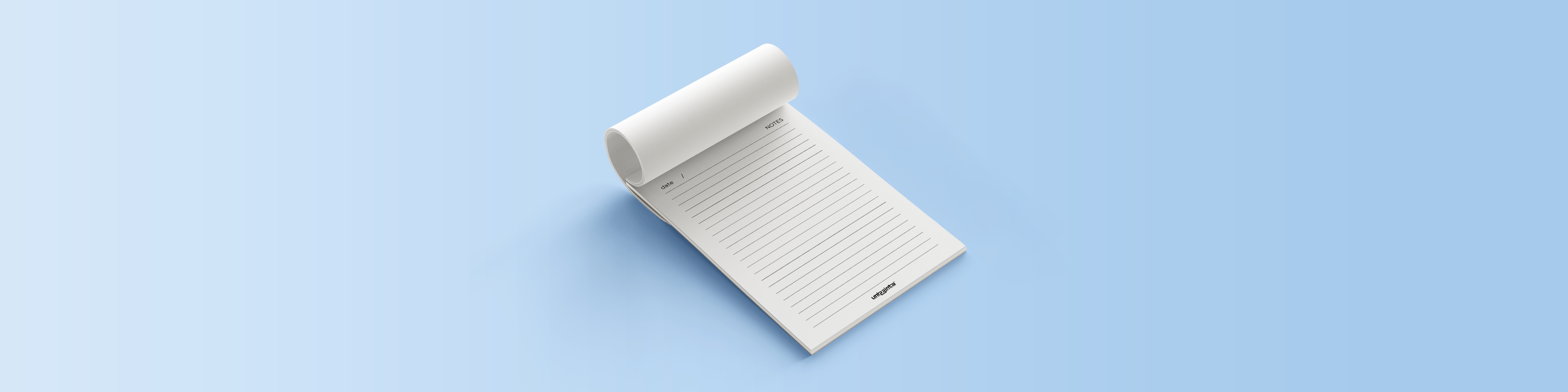 Notepads with glue 25 sheets