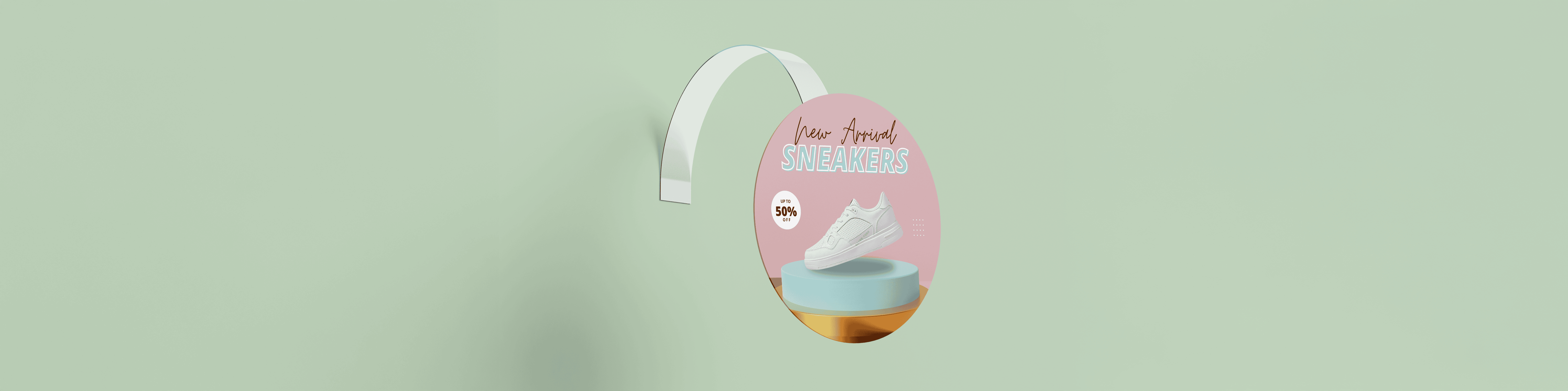 Round and oval shelf wobblers
