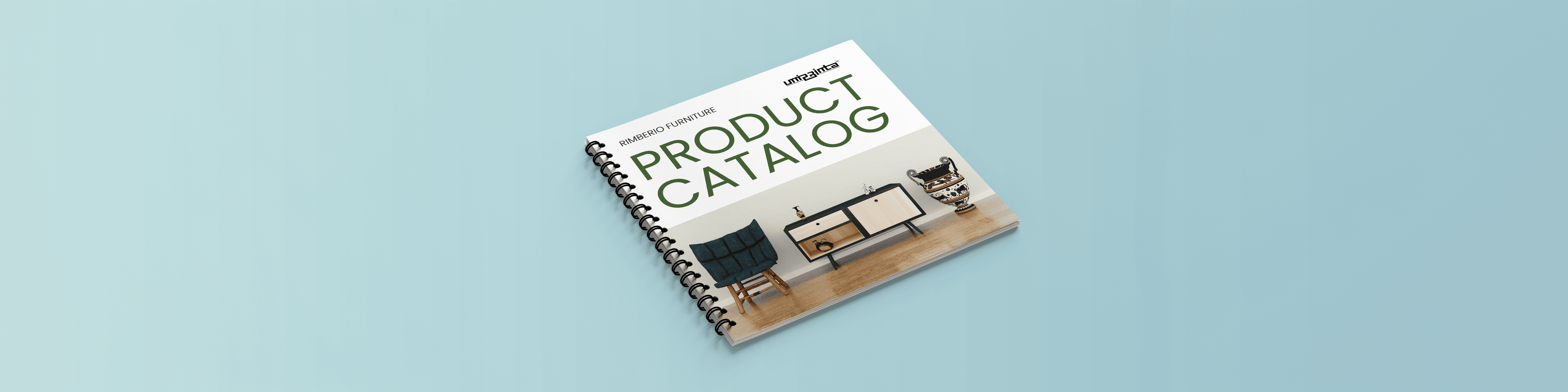 Spiral binded brochure