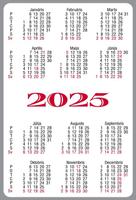 Pocket Calendar