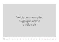 Balts Fotokalendārs 420x297 mm