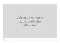Balts Fotokalendārs 420x297 mm