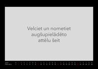 Melns Fotokalendārs 420x297 mm