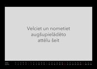Melns Fotokalendārs 420x297 mm