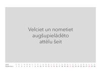 Balts Fotokalendārs 297x210 mm