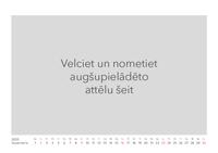 Balts Fotokalendārs 297x210 mm