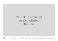 Balts Fotokalendārs 297x210 mm