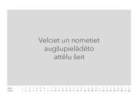 Balts Fotokalendārs 297x210 mm