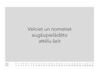 Balts Fotokalendārs 297x210 mm