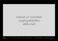 Melns Fotokalendārs 297x210 mm