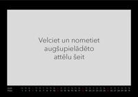 Melns Fotokalendārs 297x210 mm