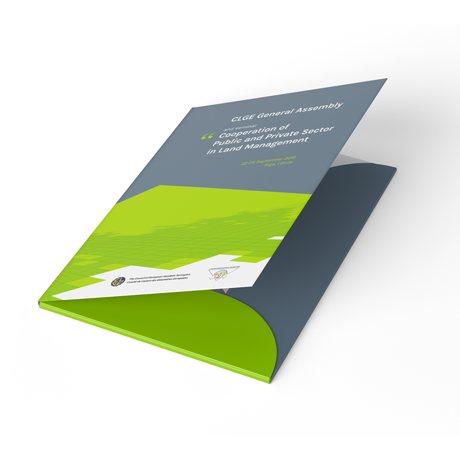 Presentation folder for A4