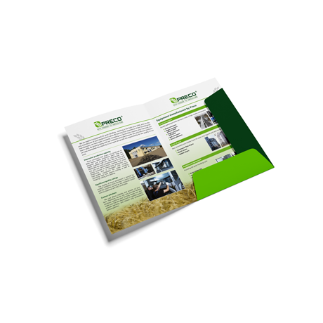 Vienpusējas mapes prezentācijām A5