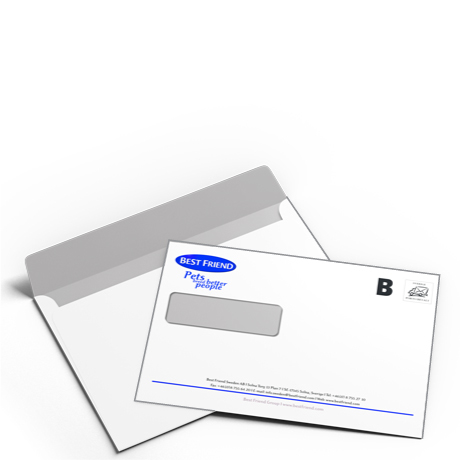 Envelopes with window