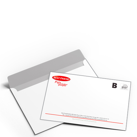 Envelopes without window