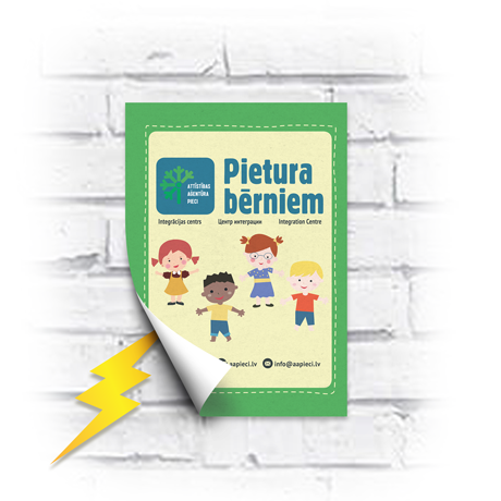 Plakāti uz Stafix® vai MagneCote®