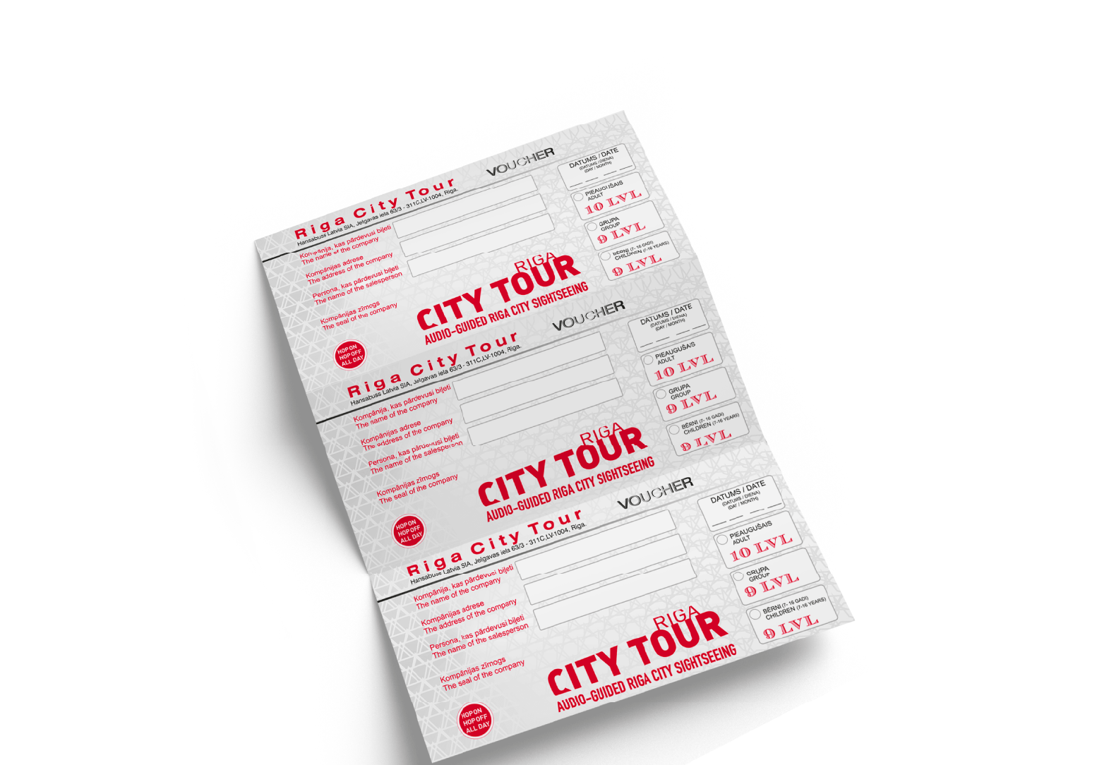 Cena sākot no 35€ + PVN