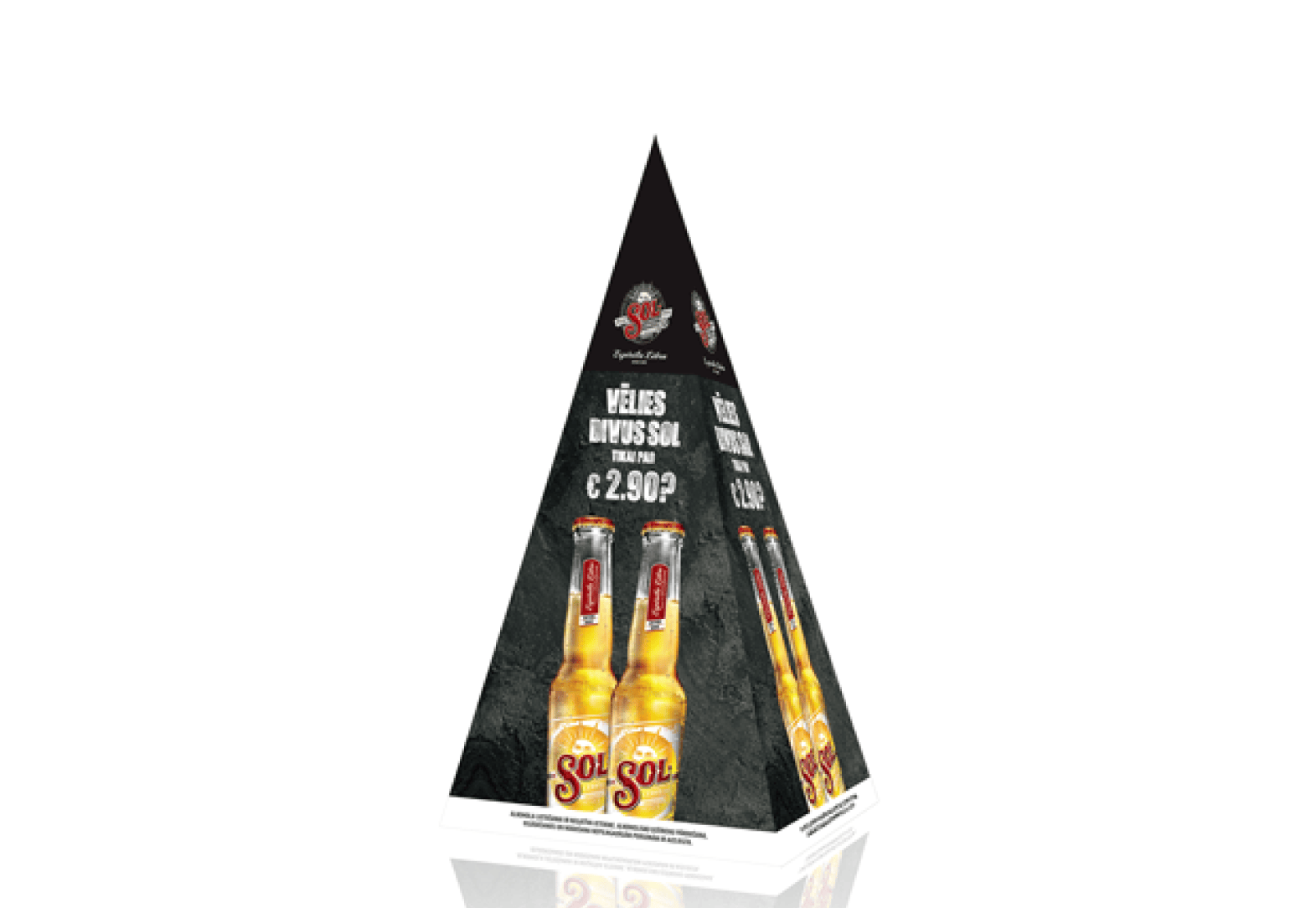 The price starts from 25€ + VAT