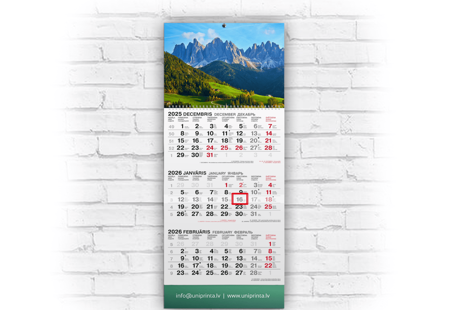 Цена начиная от 25€ + НДС