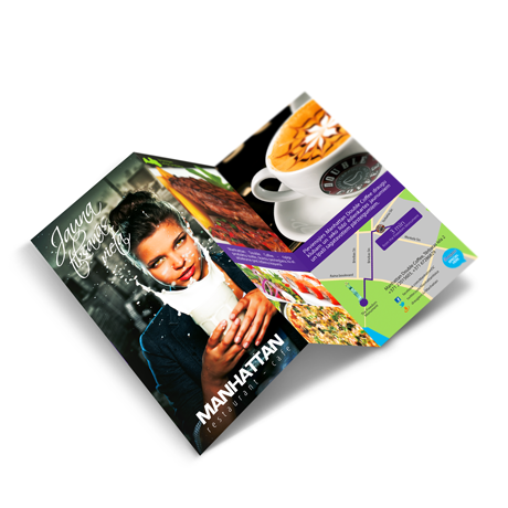 Tri-fold leaflets